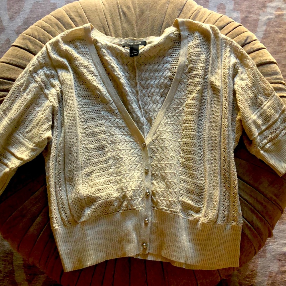 Shimmery Gold Sweater